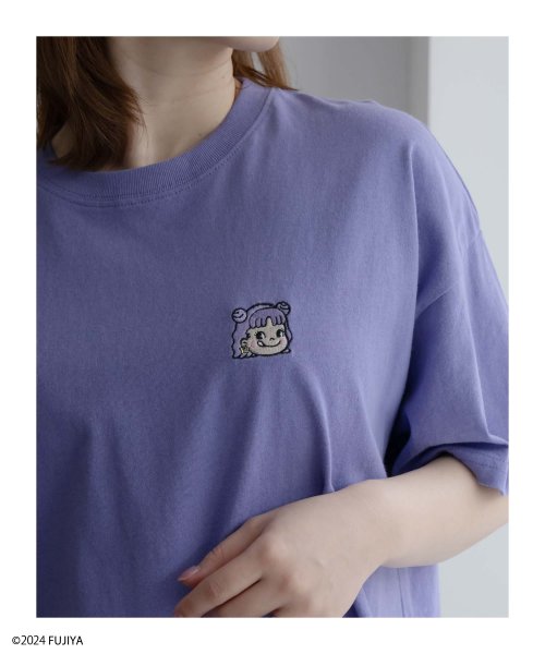 MAC HOUSE(women)(マックハウス（レディース）)/PEKO ワンポイント刺繍Tシャツ 3283－1706/img12