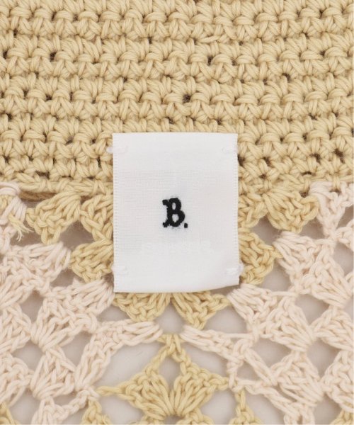 EDIFICE(エディフィス)/LA BOUCLE (ラブークル) hand crochet ニット シャツ/img13