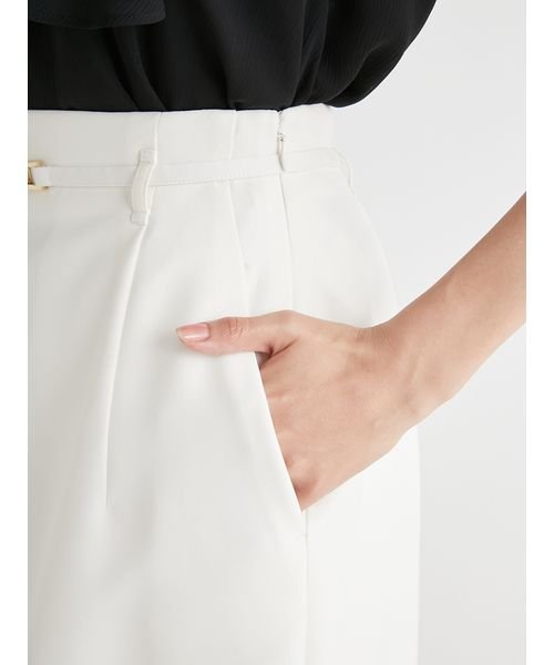 細ベルト付きタイトスカート 予めご了承ください