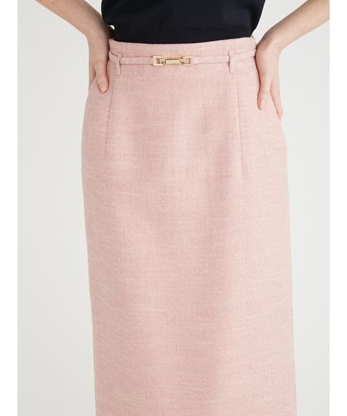 細ベルト付きタイトスカート 予めご了承ください