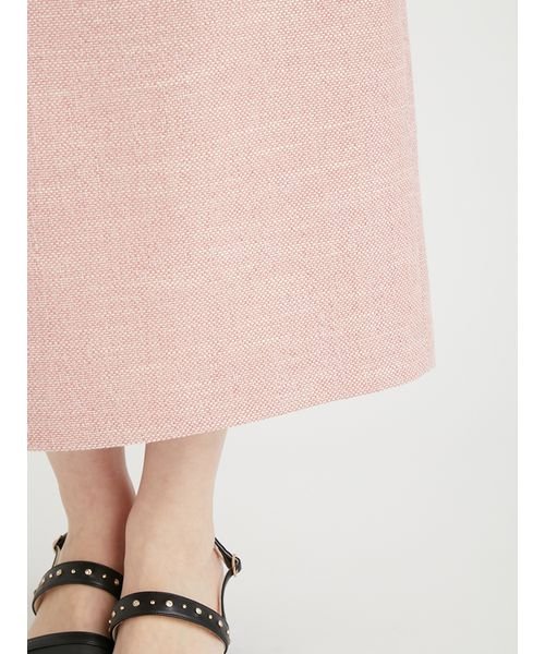 細ベルト付きタイトスカート 予めご了承ください