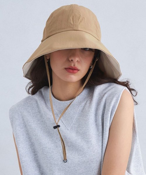 【WEB限定】ハイショク ロングブリム ハット －UVケア・ウォッシャブル－ 人気・おすすめ｜売れ筋商品・話題商品におすすめ コスパ重視 安心配送 コスパ重視