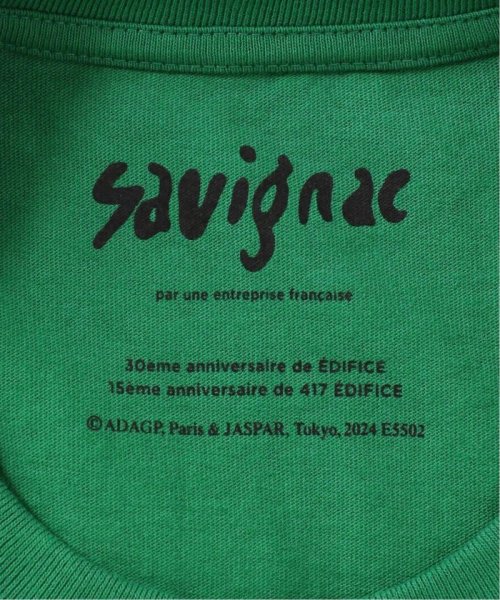 EDIFICE(エディフィス)/《再予約》SAVIGNAC (サビニャック) 別注 French Company プリント Tシャツ/img25