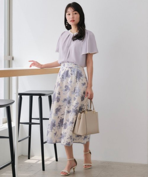 【撥水】シルエットフラワー スカート 人気・おすすめ｜使いやすい・旅行におすすめ 品質保証 全国発送 正規品・日本国内発送・安心保証付き