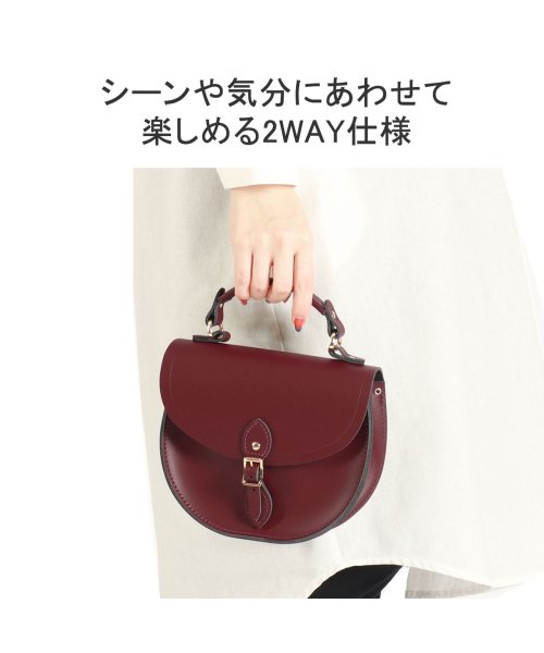【日本正規品】 ケンブリッジ サッチェル ショルダーバッグ 小さめ Cambridge Satchel トートバッグ 本革 斜め掛け 2WAY The Isla 