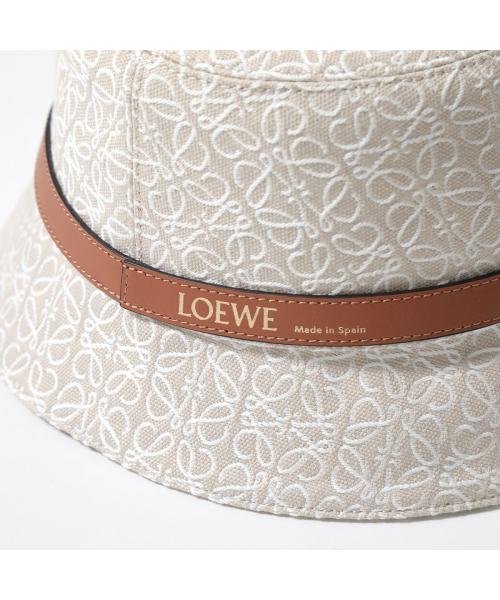 美品✨ LOEWE ロエベ アナグラム やってき ジャガード バケットハット 帽子