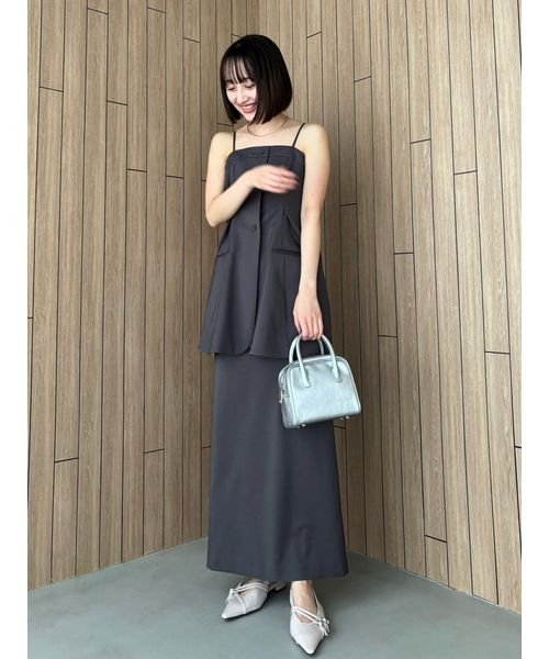 アシメストラップスリングミュール 予めご了承ください