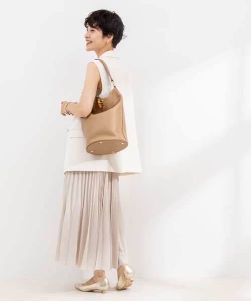 ウォッシャブルダブルクロスジレ 