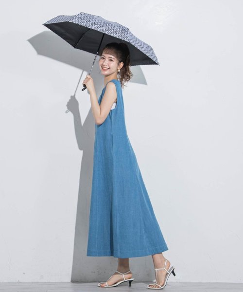 VICKY(ビッキー)/【オリジナル柄デザイン】晴雨兼用(UV99.9%カット)折り畳み傘/img02