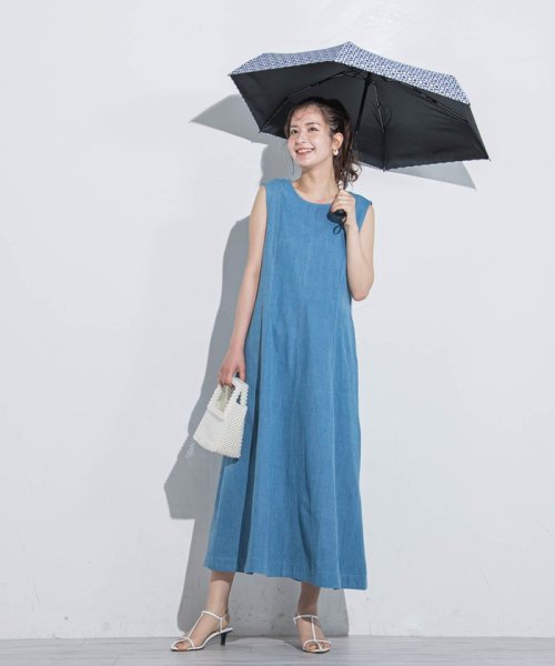 VICKY(ビッキー)/【オリジナル柄デザイン】晴雨兼用(UV99.9%カット)折り畳み傘/img03