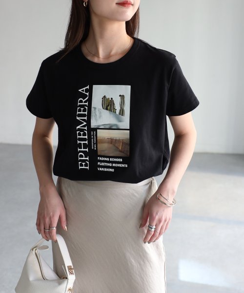 Riberry(リベリー)/EPHEMERAフォトコンパクトTシャツ/img23