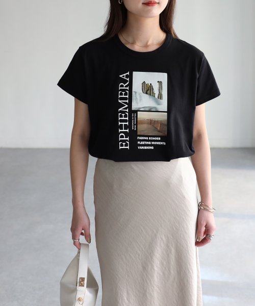 Riberry(リベリー)/EPHEMERAフォトコンパクトTシャツ/img26