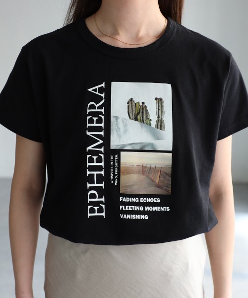 Riberry(リベリー)/EPHEMERAフォトコンパクトTシャツ/img27