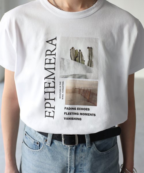 Riberry(リベリー)/EPHEMERAフォトコンパクトTシャツ/img37