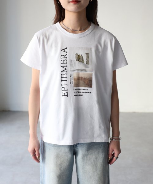 Riberry(リベリー)/EPHEMERAフォトコンパクトTシャツ/img38