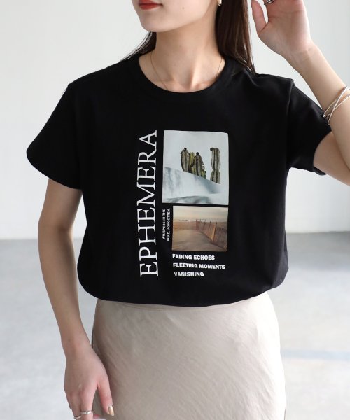Riberry(リベリー)/EPHEMERAフォトコンパクトTシャツ/img41