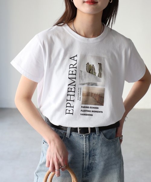 Riberry(リベリー)/EPHEMERAフォトコンパクトTシャツ/img42