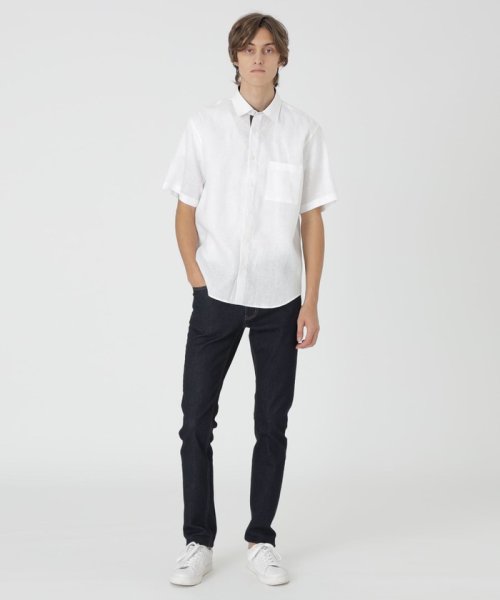 シャイニーリネンシャツ トップス シャツ・ブラウス NAN1654945416 (12650円)