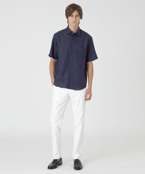 シャイニーリネンシャツ トップス シャツ・ブラウス NAN1654945416 (12650円)