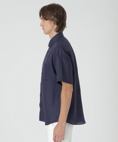 シャイニーリネンシャツ トップス シャツ・ブラウス NAN1654945416 (12650円)