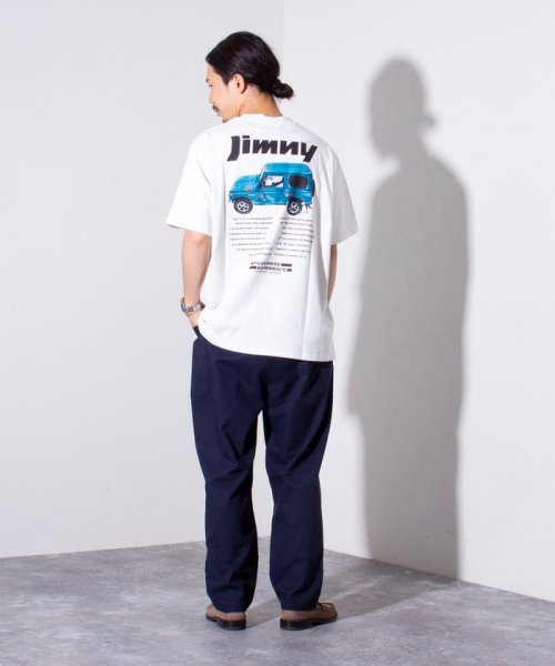 GLOSTER(GLOSTER)/【WILDERNESS EXPERIENCE×JIMNY】別注バックプリント Tシャツ/img02