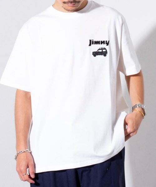 GLOSTER(GLOSTER)/【WILDERNESS EXPERIENCE×JIMNY】別注バックプリント Tシャツ/img03