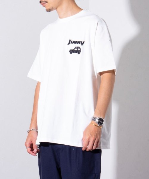 GLOSTER(GLOSTER)/【WILDERNESS EXPERIENCE×JIMNY】別注バックプリント Tシャツ/img04