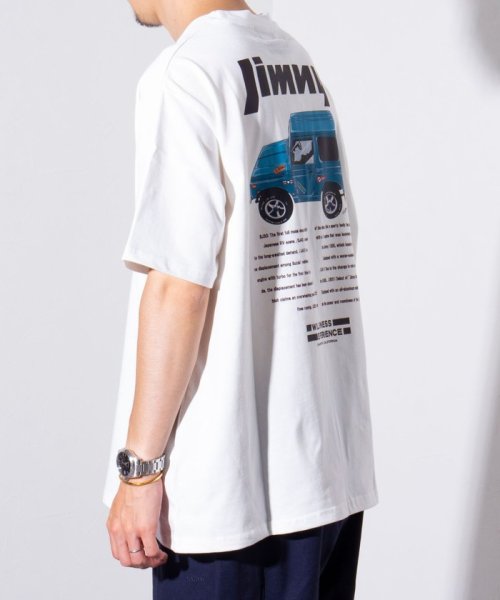 GLOSTER(GLOSTER)/【WILDERNESS EXPERIENCE×JIMNY】別注バックプリント Tシャツ/img05