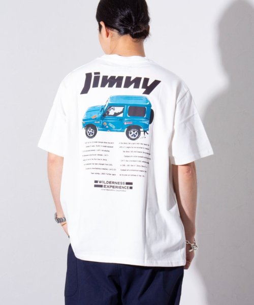 GLOSTER(GLOSTER)/【WILDERNESS EXPERIENCE×JIMNY】別注バックプリント Tシャツ/img06