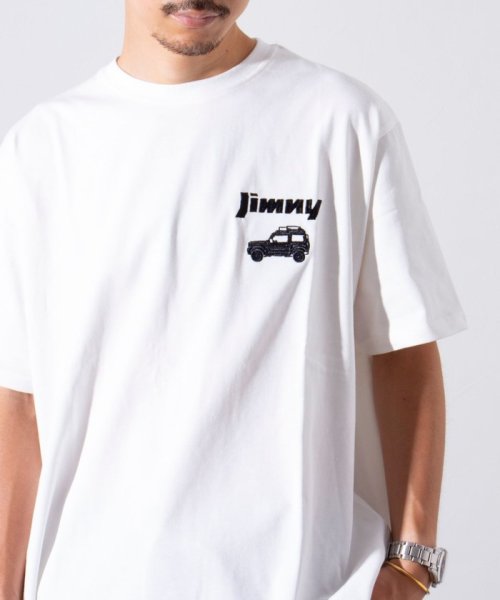 GLOSTER(GLOSTER)/【WILDERNESS EXPERIENCE×JIMNY】別注バックプリント Tシャツ/img07