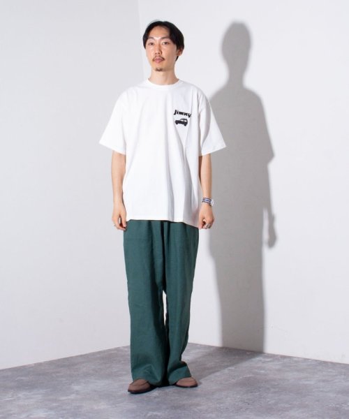 GLOSTER(GLOSTER)/【WILDERNESS EXPERIENCE×JIMNY】別注バックプリント Tシャツ/img11
