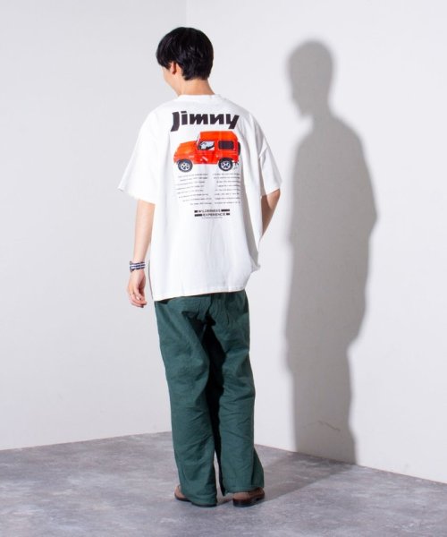 GLOSTER(GLOSTER)/【WILDERNESS EXPERIENCE×JIMNY】別注バックプリント Tシャツ/img12