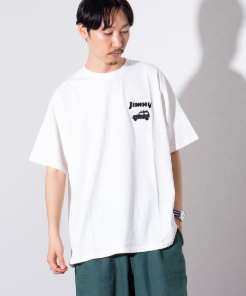 GLOSTER(GLOSTER)/【WILDERNESS EXPERIENCE×JIMNY】別注バックプリント Tシャツ/img13