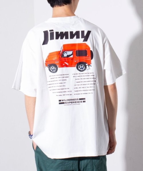GLOSTER(GLOSTER)/【WILDERNESS EXPERIENCE×JIMNY】別注バックプリント Tシャツ/img15