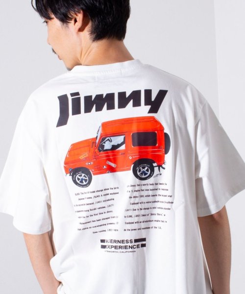 GLOSTER(GLOSTER)/【WILDERNESS EXPERIENCE×JIMNY】別注バックプリント Tシャツ/img18