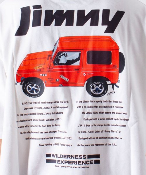 GLOSTER(GLOSTER)/【WILDERNESS EXPERIENCE×JIMNY】別注バックプリント Tシャツ/img19