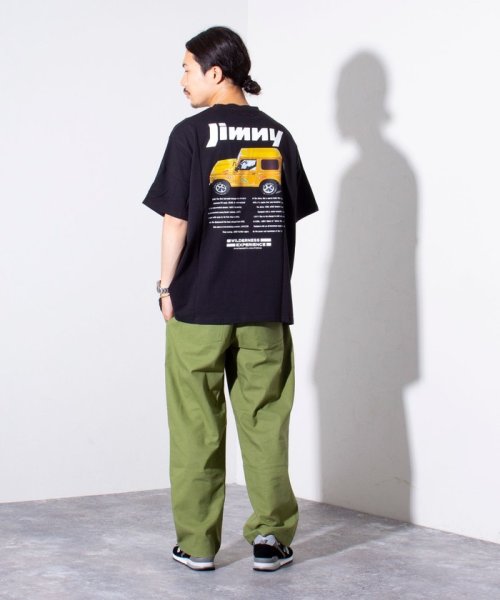 GLOSTER(GLOSTER)/【WILDERNESS EXPERIENCE×JIMNY】別注バックプリント Tシャツ/img21