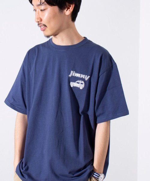 GLOSTER(GLOSTER)/【WILDERNESS EXPERIENCE×JIMNY】別注バックプリント Tシャツ/img34