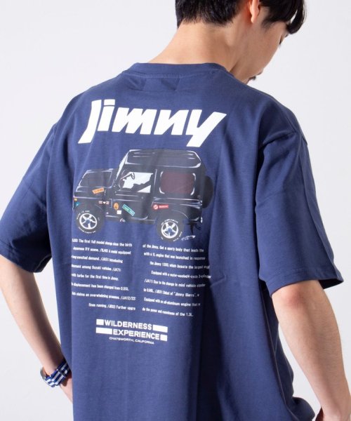 GLOSTER(GLOSTER)/【WILDERNESS EXPERIENCE×JIMNY】別注バックプリント Tシャツ/img36