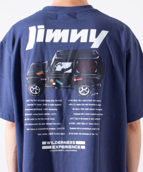 GLOSTER(GLOSTER)/【WILDERNESS EXPERIENCE×JIMNY】別注バックプリント Tシャツ/img37