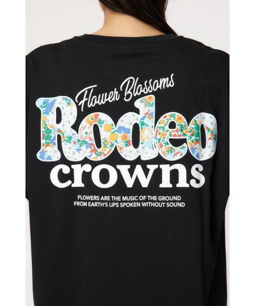 RODEO CROWNS WIDE BOWL(ロデオクラウンズワイドボウル)/パッチワークパターンアップリケ Tシャツ/img15