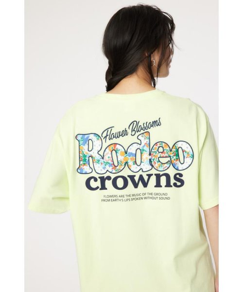 RODEO CROWNS WIDE BOWL(ロデオクラウンズワイドボウル)/パッチワークパターンアップリケ Tシャツ/img22
