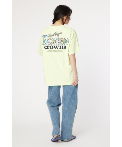 RODEO CROWNS WIDE BOWL(ロデオクラウンズワイドボウル)/パッチワークパターンアップリケ Tシャツ/img24