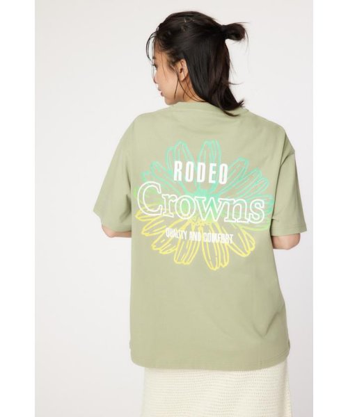 RODEO CROWNS WIDE BOWL(ロデオクラウンズワイドボウル)/SUMMER FLOWER Tシャツ/img18