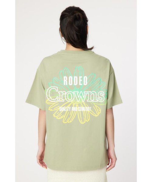 RODEO CROWNS WIDE BOWL(ロデオクラウンズワイドボウル)/SUMMER FLOWER Tシャツ/img23