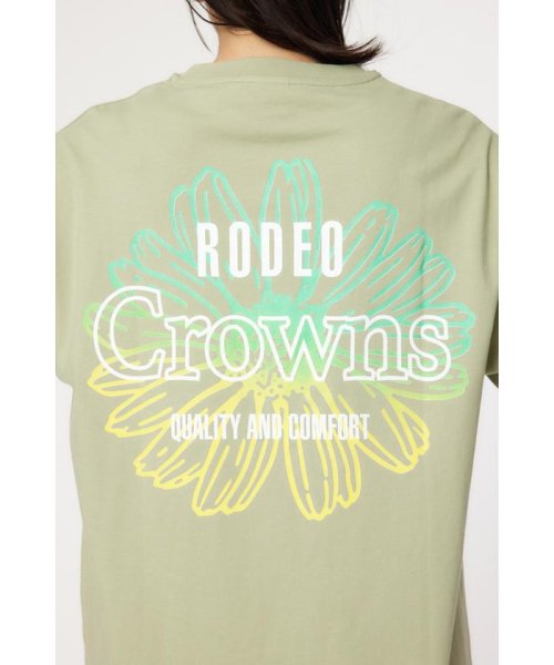 RODEO CROWNS WIDE BOWL(ロデオクラウンズワイドボウル)/SUMMER FLOWER Tシャツ/img25