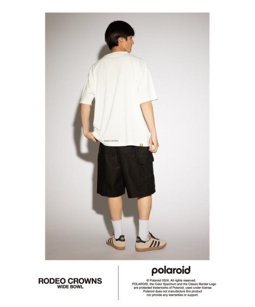 RODEO CROWNS WIDE BOWL(ロデオクラウンズワイドボウル)/Polaroid ボックスロゴTシャツ/img05