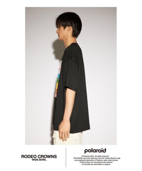 RODEO CROWNS WIDE BOWL(ロデオクラウンズワイドボウル)/Polaroid ボックスロゴTシャツ/img14