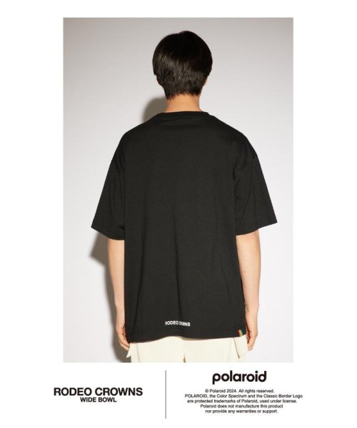 RODEO CROWNS WIDE BOWL(ロデオクラウンズワイドボウル)/Polaroid ボックスロゴTシャツ/img15