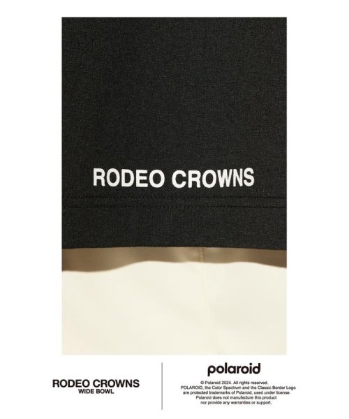 RODEO CROWNS WIDE BOWL(ロデオクラウンズワイドボウル)/Polaroid ボックスロゴTシャツ/img17